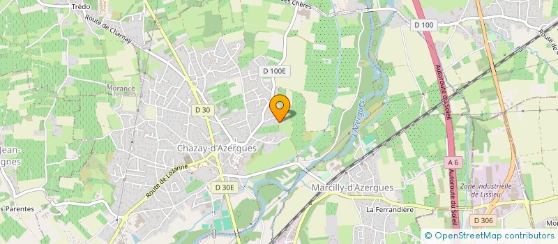 localisation de l'entreprise AK6  CHAZAY-D'AZERGUES