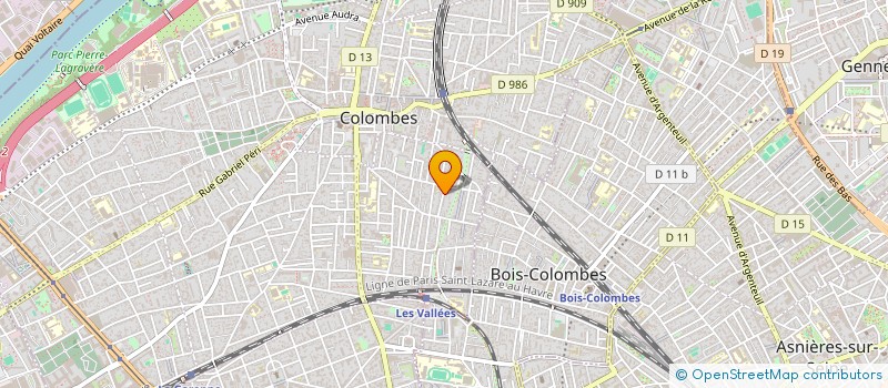 localisation de l'entreprise AKA à COLOMBES