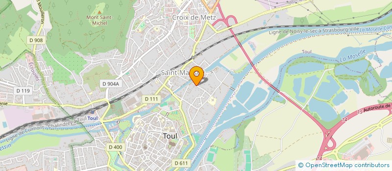 localisation de l'entreprise AKA  TOUL