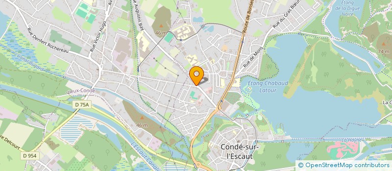 localisation de l'entreprise AKA  CONDE-SUR-L'ESCAUT