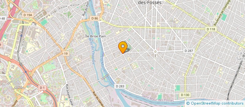 localisation de l'entreprise AKA à SAINT-MAUR-DES-FOSSES