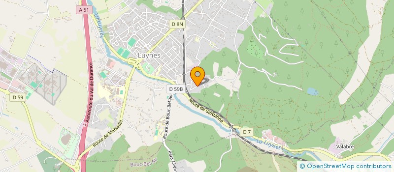 localisation de l'entreprise AKA-DOJO-KARATE à AIX-EN-PROVENCE