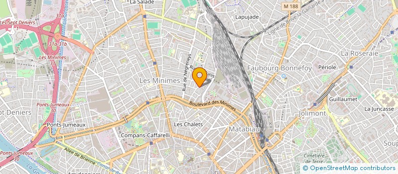 localisation de l'entreprise AKA FOGANG  TOULOUSE