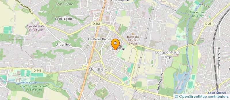 localisation de l'entreprise AKA IMPORT-EXPORT à MONTLHERY