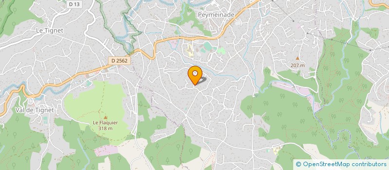 localisation de l'entreprise AKA INTERNATIONAL  PEYMEINADE