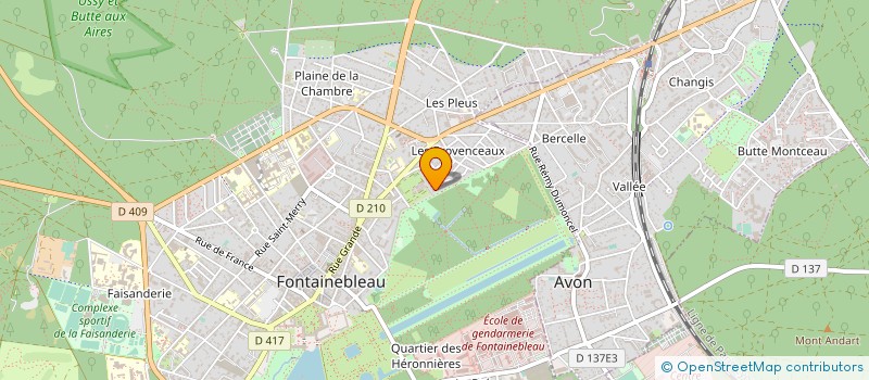 localisation de l'entreprise AKA MANAGEMENT à FONTAINEBLEAU