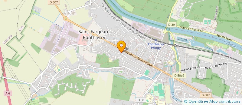 localisation de l'entreprise AKA TRADING à SAINT-FARGEAU-PONTHIERRY