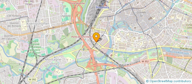 localisation de l'entreprise AKABE  STRASBOURG