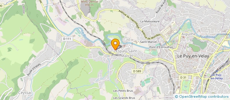 localisation de l'entreprise AKACHAR MACONNERIE  ESPALY-SAINT-MARCEL