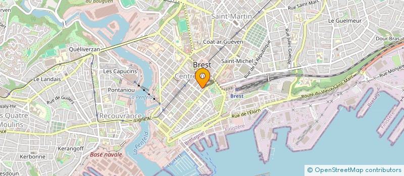 localisation de l'entreprise AKACIA  BREST