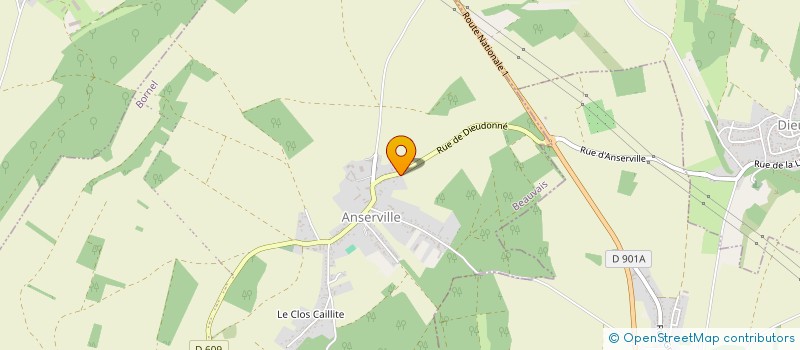 localisation de l'entreprise AKADAMI  BORNEL