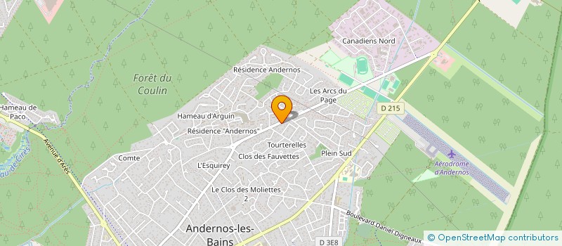 localisation de l'entreprise AKADANSES PLURIELLES  ANDERNOS-LES-BAINS