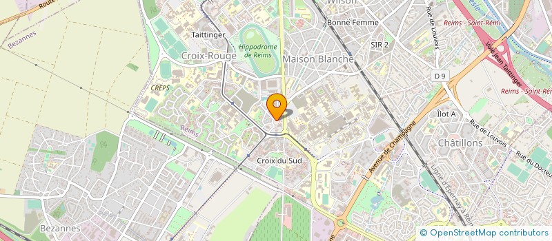 localisation de l'entreprise AKADEMIA  REIMS