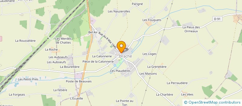 localisation de l'entreprise AKADOC  VILLEPERDUE