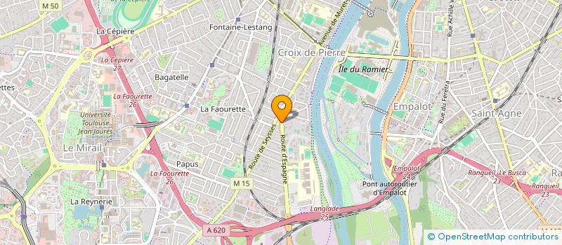 localisation de l'entreprise AKADUS à TOULOUSE