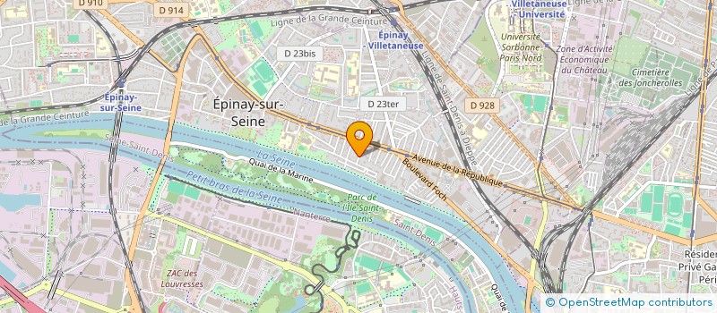 localisation de l'entreprise AKAE à EPINAY-SUR-SEINE