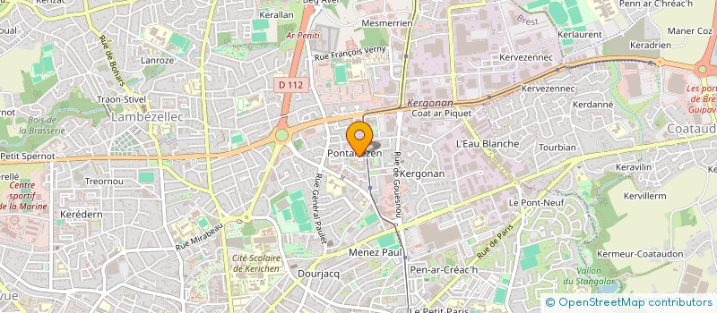 localisation de l'entreprise AKAI à BREST