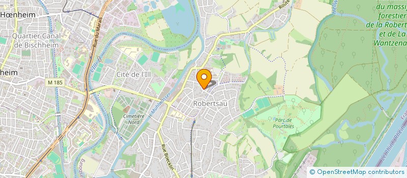 localisation de l'entreprise AKAIROS à STRASBOURG