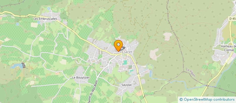 localisation de l'entreprise AKAJOU ED  CLARET