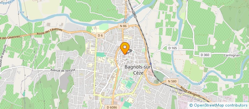 localisation de l'entreprise AKAK  BAGNOLS-SUR-CEZE