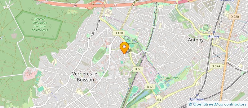 localisation de l'entreprise AKAKOUS à VERRIERES-LE-BUISSON