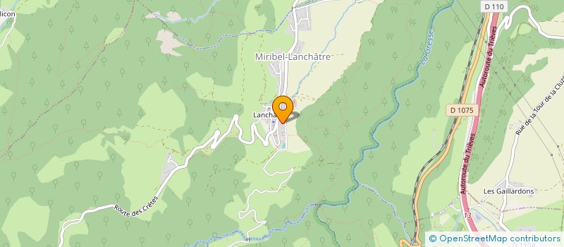 localisation de l'entreprise AKAKUS  MIRIBEL-LANCHATRE