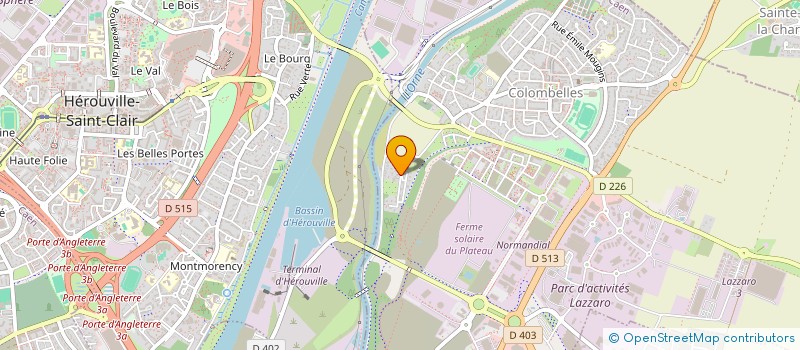 localisation de l'entreprise AKAL 2  COLOMBELLES