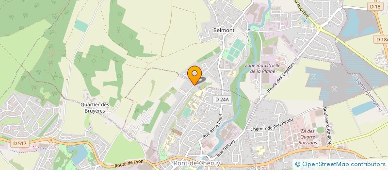 localisation de l'entreprise AKALP  CHAVANOZ