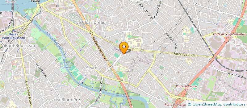 localisation de l'entreprise AKAMA à NANTES