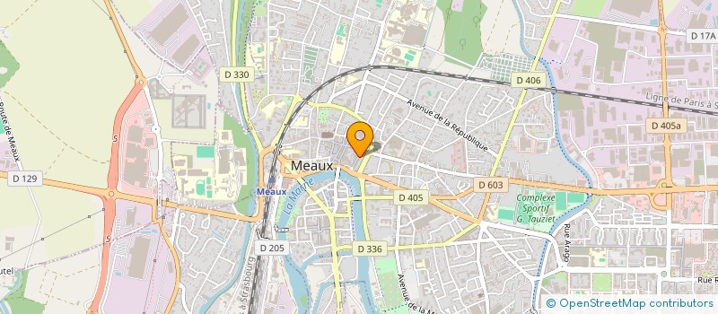 localisation de l'entreprise AKAMA  MEAUX