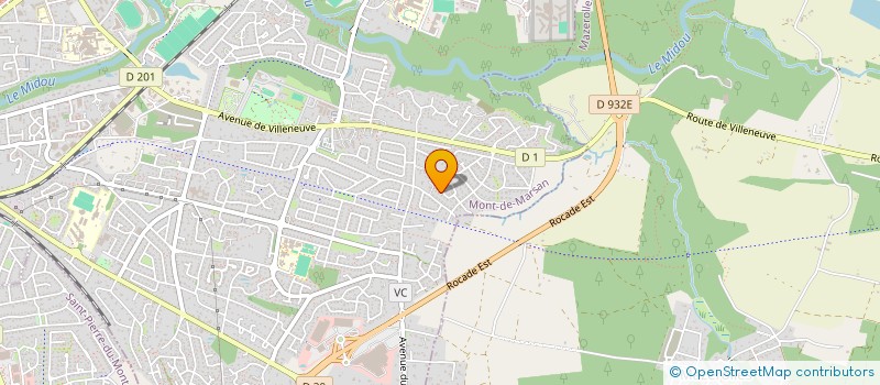 localisation de l'entreprise AKAMELI DESIGN  MONT-DE-MARSAN