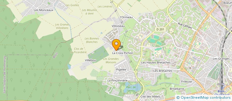 localisation de l'entreprise AKAN à BLOIS