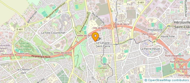 localisation de l'entreprise AKAN IMPORT-EXPORT à CAEN