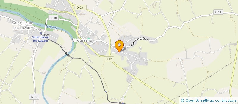 localisation de l'entreprise AKAN INVESTISSEMENTS  GIROUSSENS