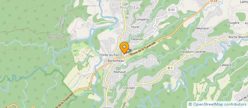 localisation de l'entreprise AKANCIEL à PETIT-BOURG