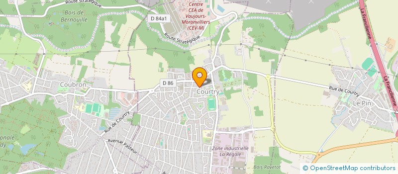 localisation de l'entreprise AKANDIAG à COURTRY