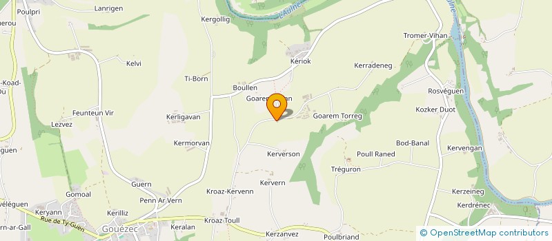 localisation de l'entreprise AKAP AGENCY  GOUEZEC