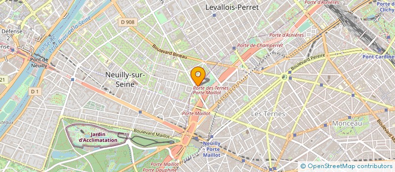 localisation de l'entreprise AKAP PARTNERS à NEUILLY-SUR-SEINE