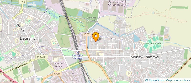 localisation de l'entreprise AKAPITALL à MOISSY-CRAMAYEL