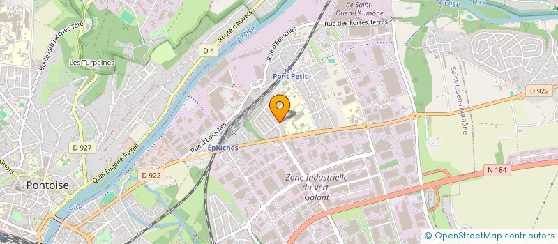 localisation de l'entreprise AKAR à SAINT-OUEN-L'AUMONE