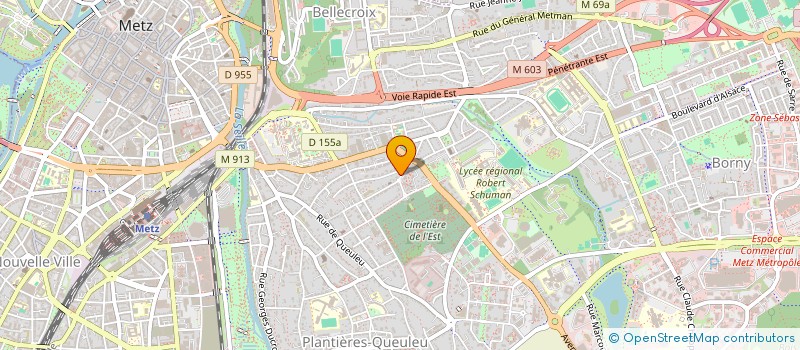 localisation de l'entreprise AKAR NORD FRANCE  METZ