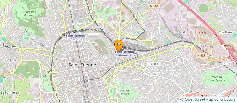 localisation de l'entreprise AKARIAM CONSEILS  SAINT-ETIENNE