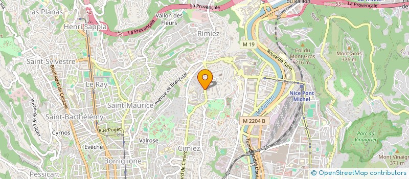 localisation de l'entreprise AKAROA  NICE