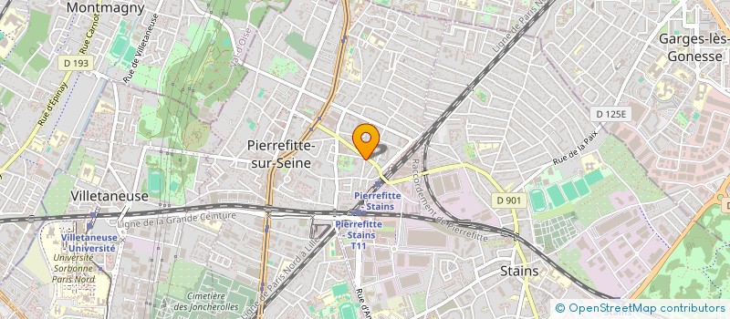 localisation de l'entreprise AKASH 3 à LES LILAS