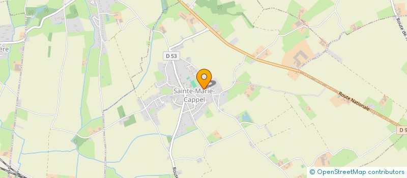 localisation de l'entreprise AKASHA  SAINTE-MARIE-CAPPEL