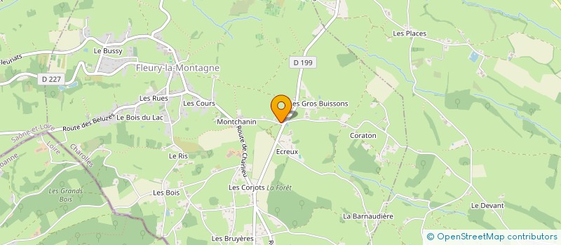 localisation de l'entreprise AKASHA  FLEURY-LA-MONTAGNE