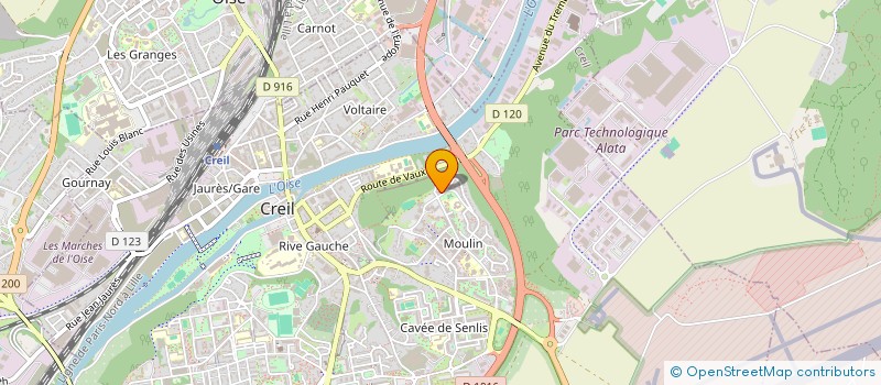 localisation de l'entreprise AKASSIAS AUTO  CREIL