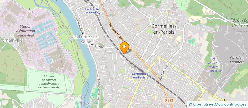 localisation de l'entreprise AKASSYA à CORMEILLES-EN-PARISIS
