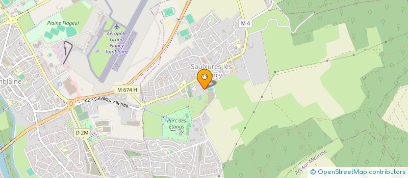 localisation de l'entreprise AKAST  SAULXURES-LES-NANCY