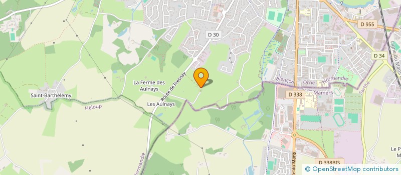 localisation de l'entreprise AKASYL à SAINT-GERMAIN-DU-CORBEIS